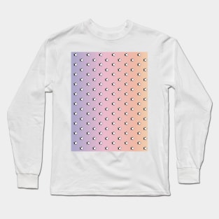 Pastel Rainbow Aesthetic Retro Stars / VSCO Stars Long Sleeve T-Shirt